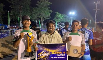 Doin Cup Resmi Berakhir, Putra Fala Juara Harapan Satu